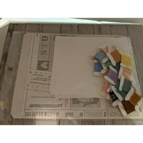 Dimensions Counted Cross Stitch Kit Playful Teddies Birth Record Unused - Picture 6 of 6